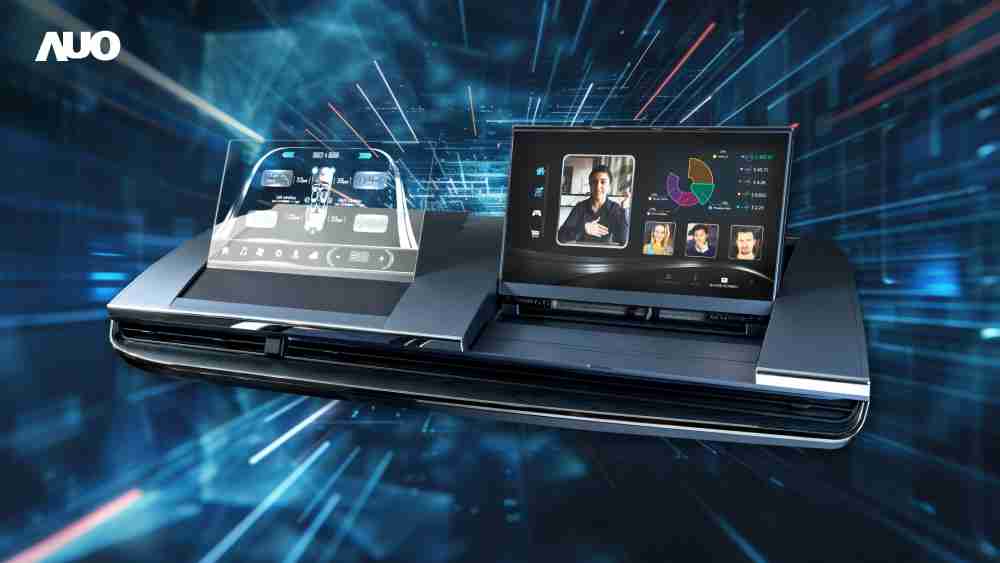 PG国际Micro LED Display HMI解决方案打造透明Micro LED前座仪表，，，呈现信息并保留驾驶视野开阔；亦为副驾驶座乘客打造收放自如的Micro LED屏幕，，，，在不影响显示质量的前提于显示区内建镜头，，让用户能与视讯对象直接眼神接触，，提供绝佳的双向沟通体验